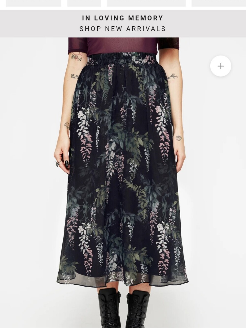 Wisteria Skirt